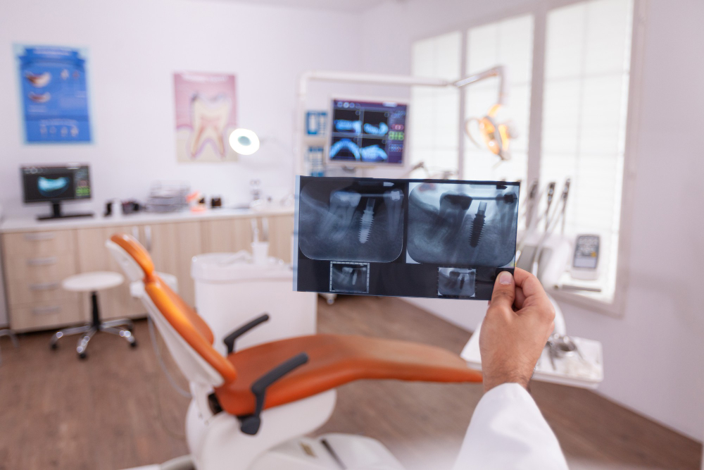 orthodontist-radiologist-analyzing-teeth-jaw-radiography-working-healthcare-treatment
